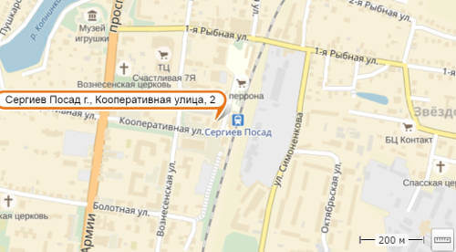 реабилитационный центр доктора бубновского сергиев посад адрес